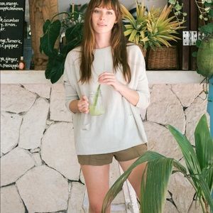 Mer-Sea Catalina crewneck Sweater Brand New - Color Sand 
Size S/M